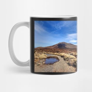 volcanic crater Mug